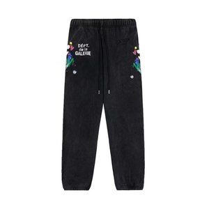 Gallery Dept Unisex Painted Property Sweat Pants Black